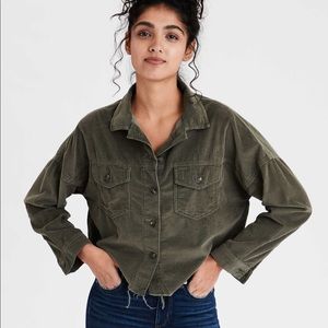 AE Corduroy Cropped Jacket